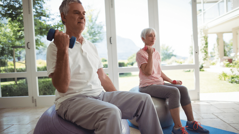 Morning Fitness: Chair-Assisted Strength Training
