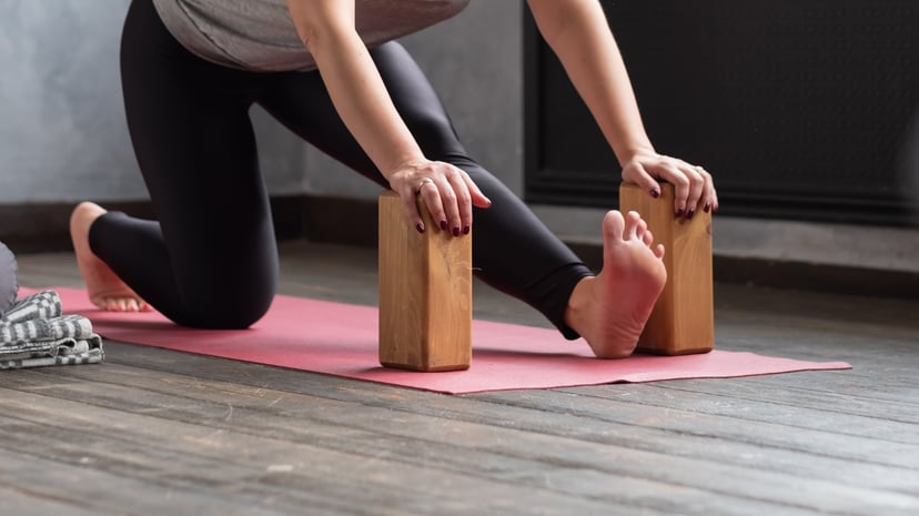 Core and Stretch Exercise: Use a Block and Stick Ep. 2