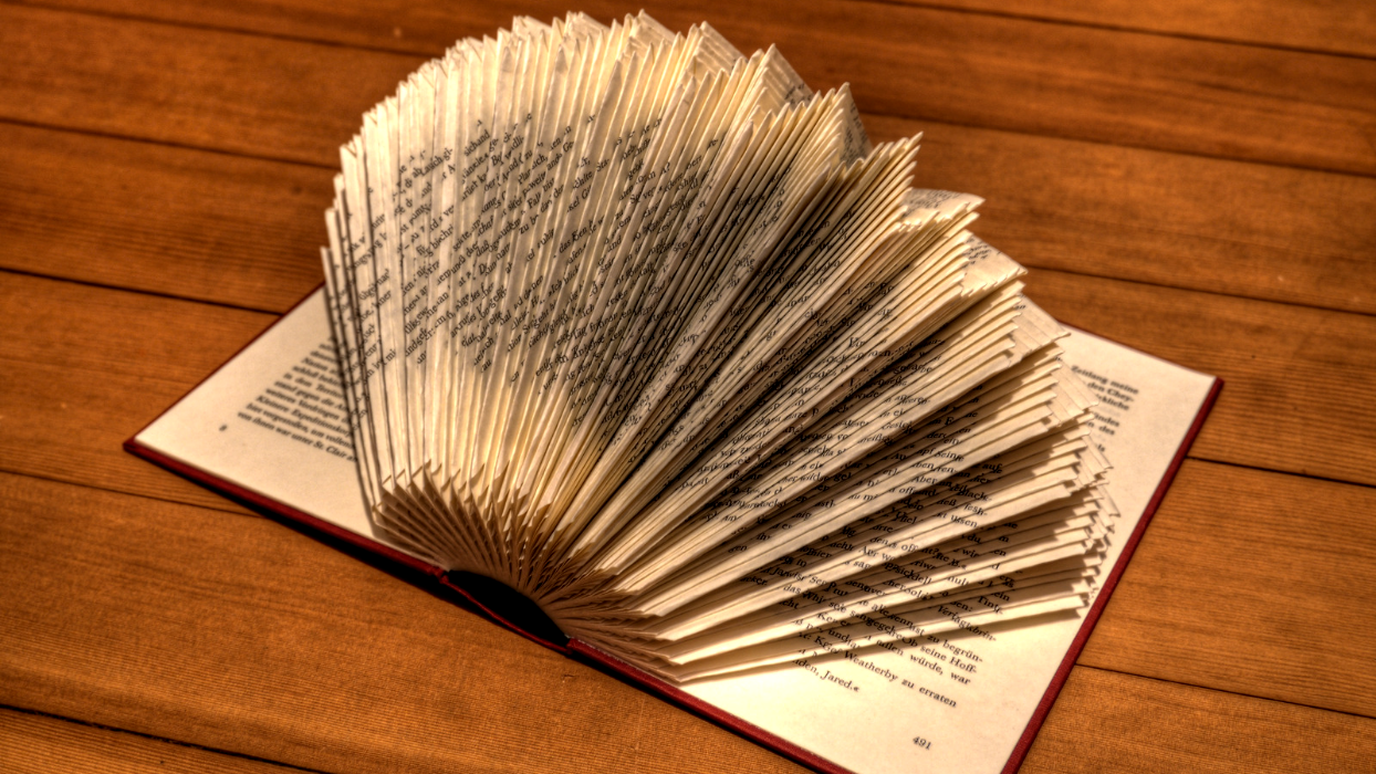 A New Use For An Old Book: Folding Art