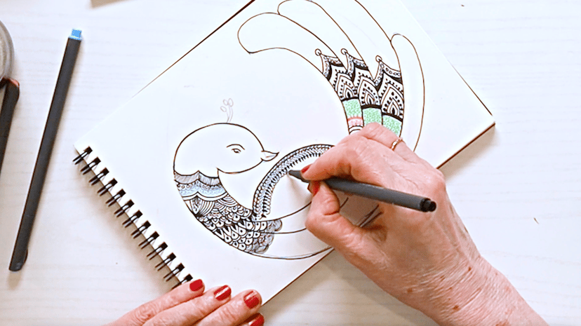 Craft Your Calm: Serene Mandala Drawing Made Easy