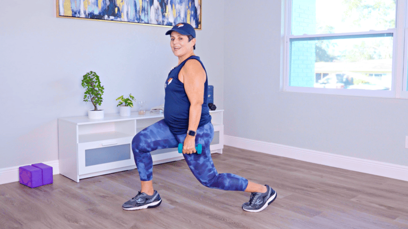 Pump it up Lower Body with Light Weights (20-min class)