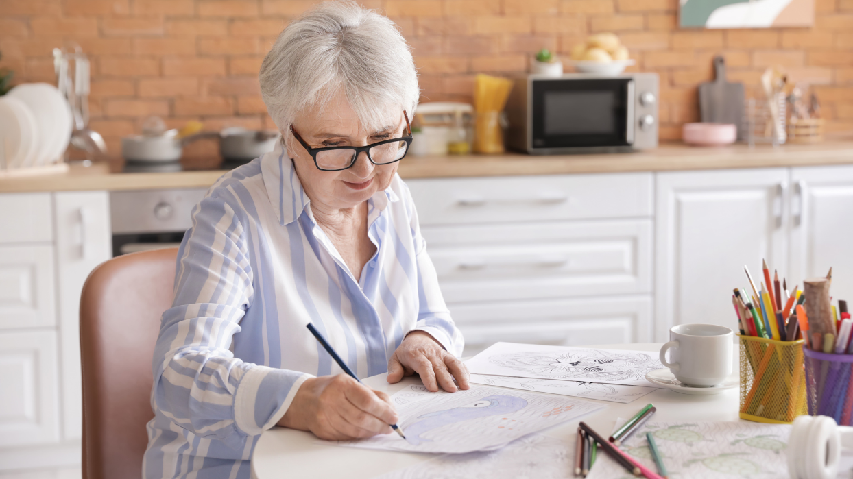 Creative Mindfulness: Drawing with Colored Pencils