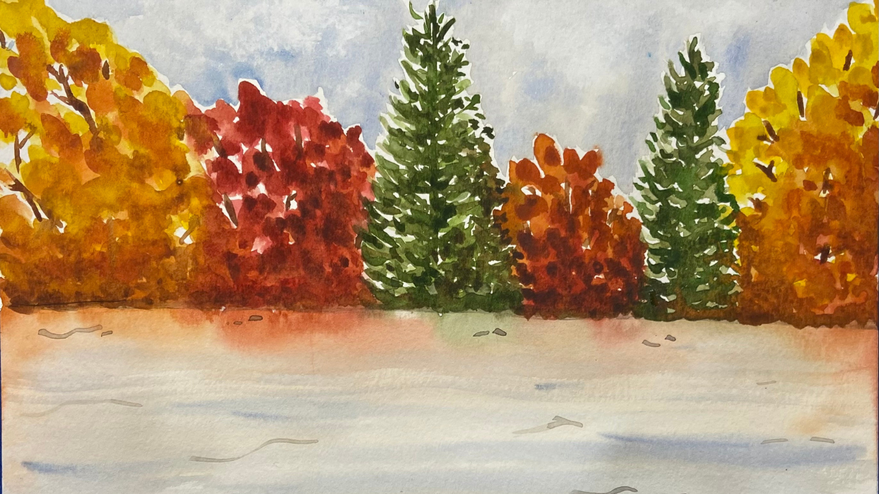Watercolor Studio: Autumn Landscape