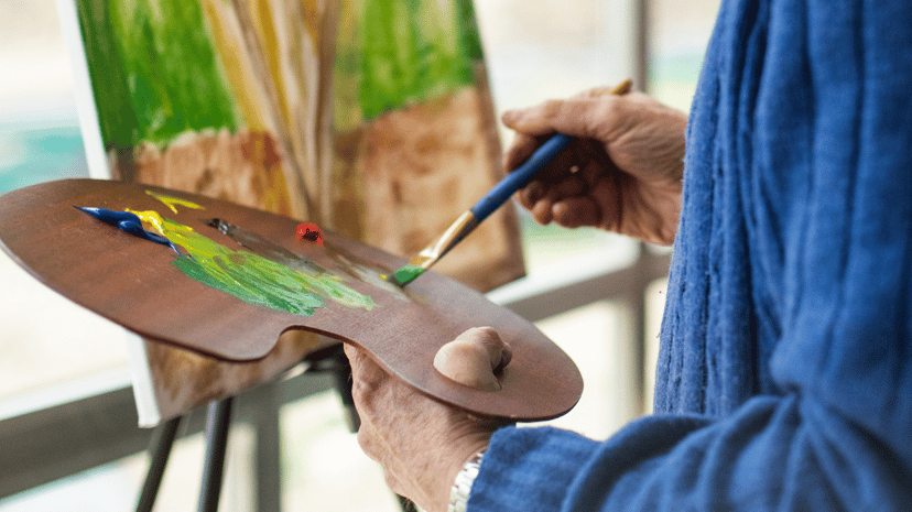 Let’s Paint with Acrylics:  Simple Flowers