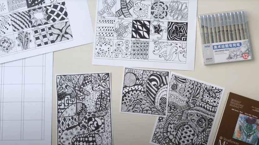 Zentangle Zen: Draw Your Way to Relaxation