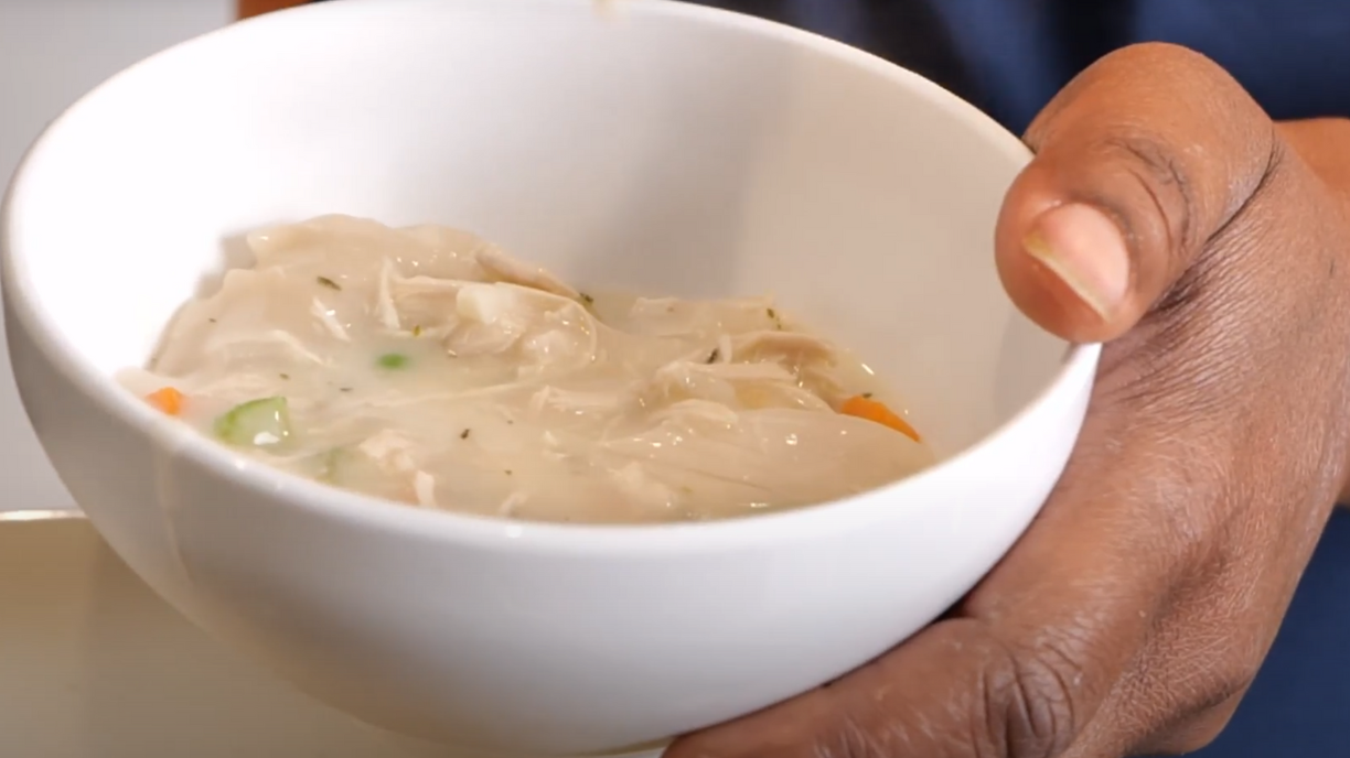 Healthier Comfort Food: Chicken and Dumplings