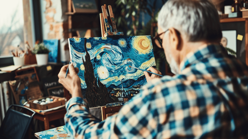 Inspirational Artists: Van Gogh and the Starry Night