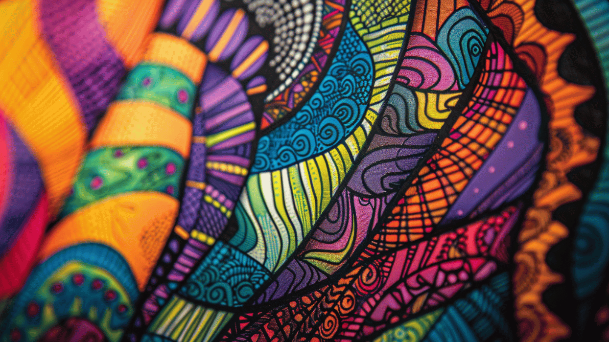 Finding Zen with Zentangles: Colorful Creations