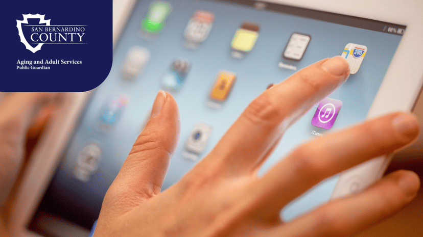 iPad Basics: San Bernardino County Department of Aging Services