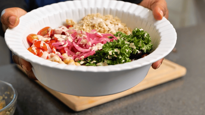 Enjoy a Delicious Mediterranean Bowl in Just Minutes