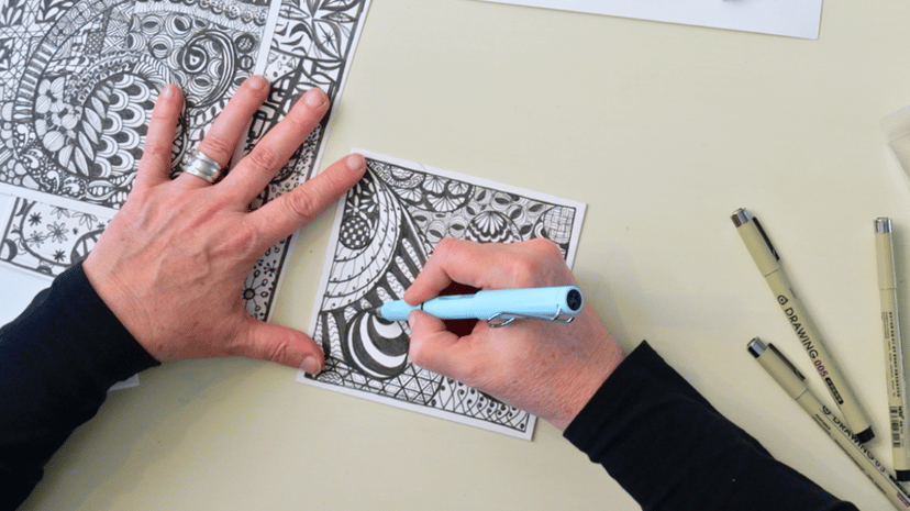 Finding Zen with Zentangles: Nature Inspirations
