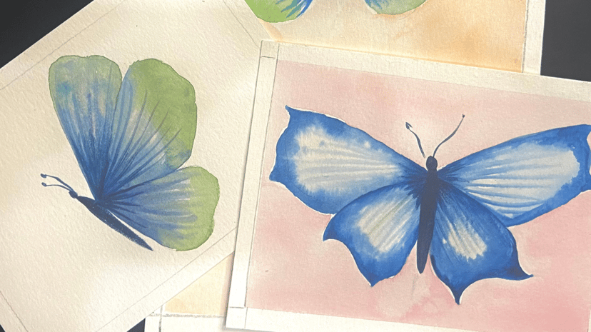 Watercolor Studio: Butterflies
