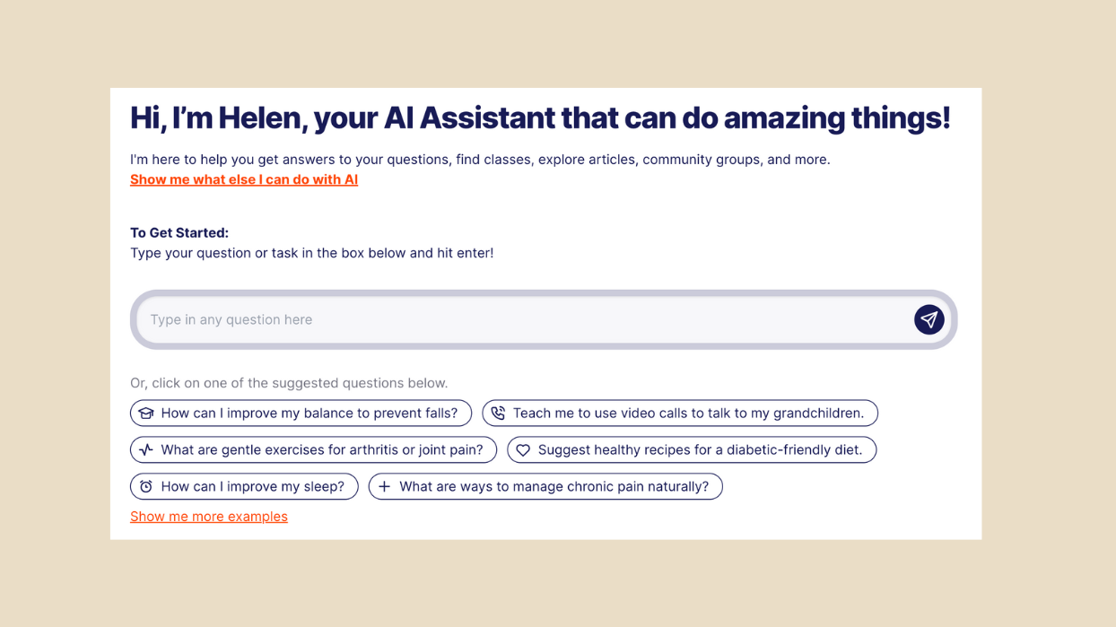 Helen Digital Assistant: A Partner in Lifelong Learning (20-min class)
