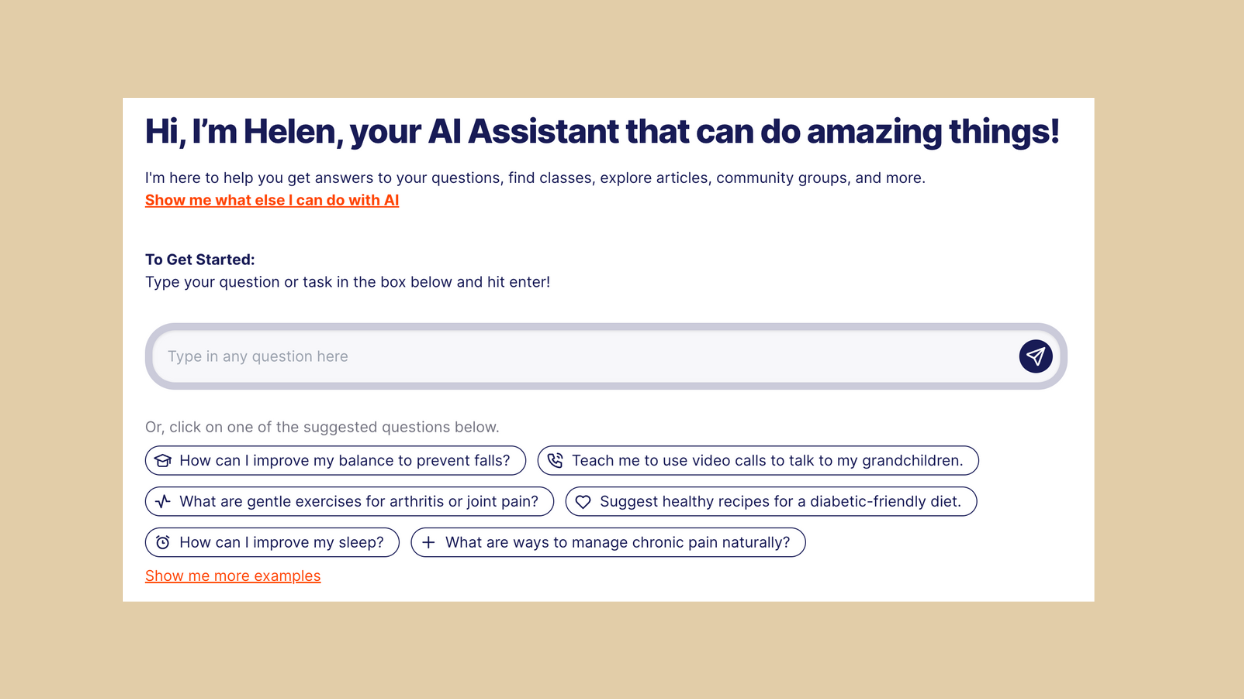 Make Everyday Tasks Easier with Helen Digital Assistant (20-min class)