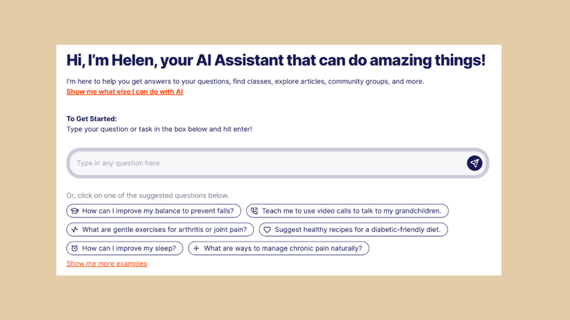 Make Everyday Tasks Easier with Helen Digital Assistant (20-min class)