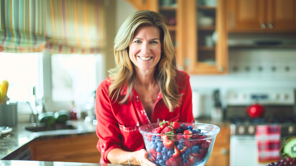 Easy Red, White, and Blue Salad Recipe