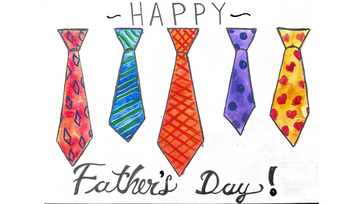 Watercolor Studio: Make a Handmade Father’s Day Card (30-min class)