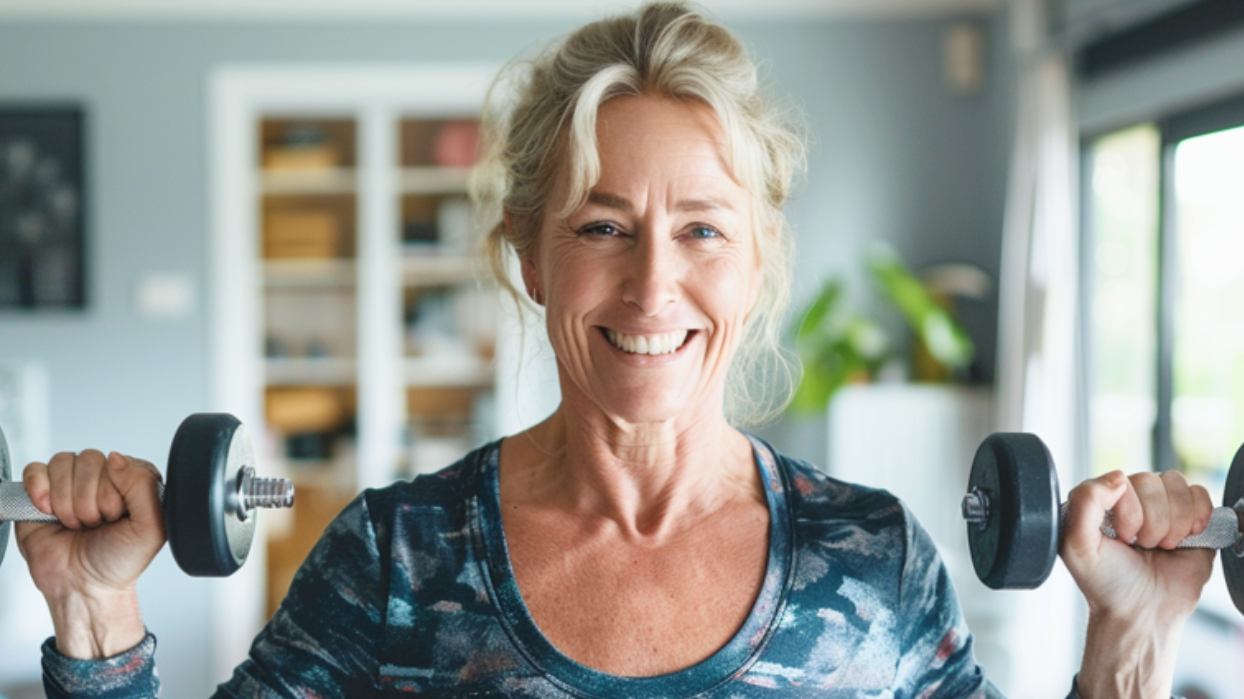 4 Essential Upper and Full Body Exercises for Women 50+ (20-min class)