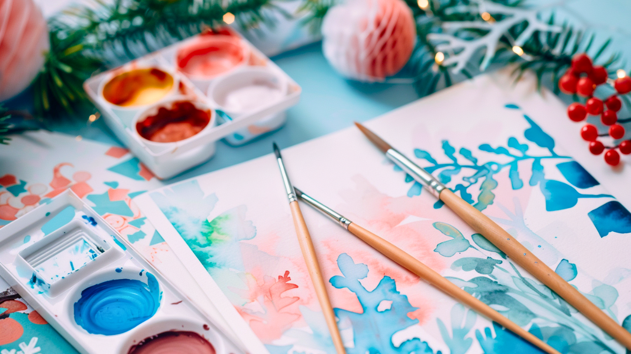 Capture the Season with Handmade Holiday Art
