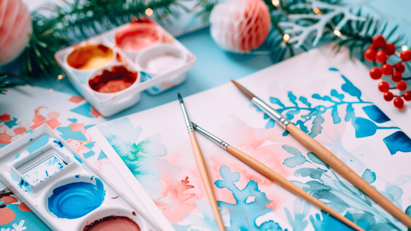 Capture the Season with Handmade Holiday Art