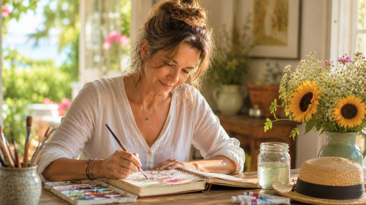 Art Journaling: The Heat of Summer (30-min class)