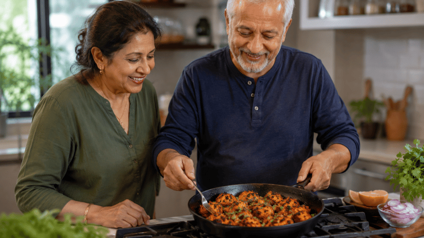Easy High Protein Dinner: Stovetop Chicken Tandoori