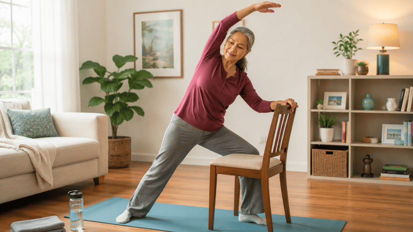 Gentle Stretching for Aches and Pains (20-min class)
